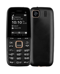 Мобільний телефон 2E S180 2021 DS Black&Gold без ЗП