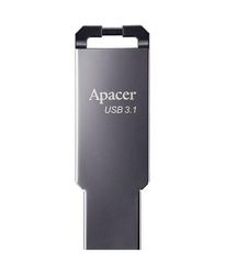 Накопичувач Apacer 64GB USB 3.1 AH360 Metal Black