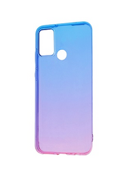 Чохол Силікон 0.5 mm Gradient Design Honor 9A Blue pink
