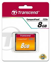 Карта пам'яті Transcend 8GB CF 133X