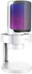 Мікрофон Fifine RGB Ampligame A8W White