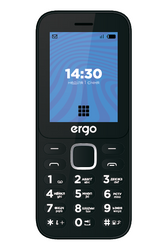 Мобільний телефон Ergo E241 DS Black