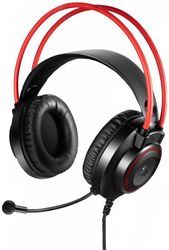 Навушники з мікрофоном Bloody G200S Black/Red