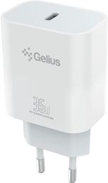 Мережевий зарядний пристрій Gelius PD35W GP-HC054 PPS Type-C White Купити