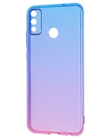 

Чохол Силикон 0.5 mm Gradient Design Honor 9X Lite Blue/Pink