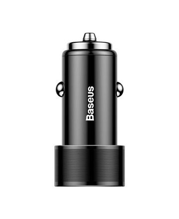

Автомобільний зарядний пристрій Baseus Small Screw 3.4A 2USB Black