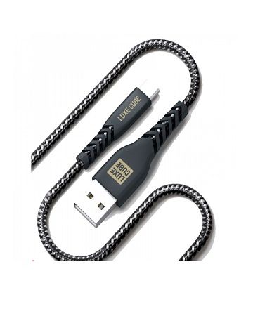 

Кабель Luxe Cube USB to USBC Kevlar 1,2 m Black