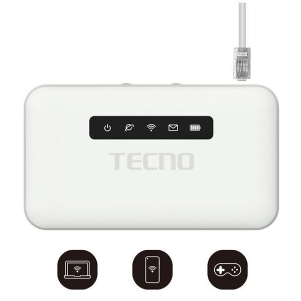 Мобильный маршрутизатор TECNO TR118 4G-LTE, 1x3FF SIM Дешевые