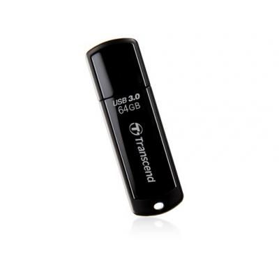 Накопичувач Transcend 64GB USB 3.1 JetFlash 700 Black (TS64GJF700) Дешеві